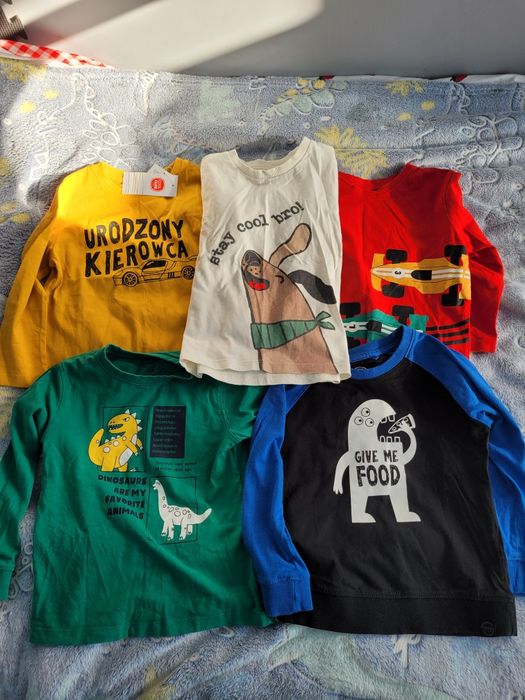 Bluzki dla chłopca