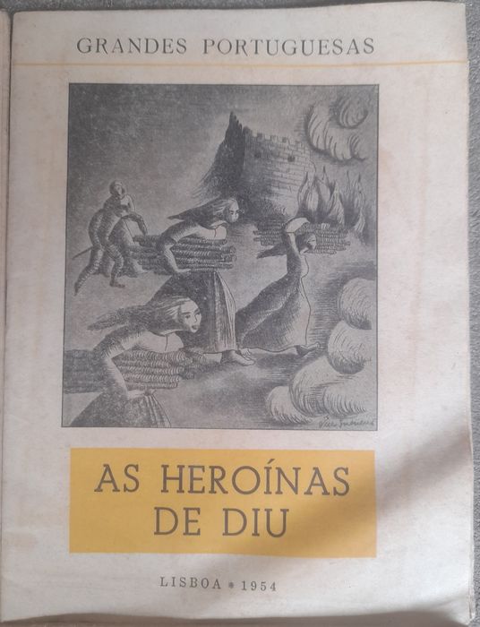 Livros antigos Grandes Portugueses de 1953 e 1954