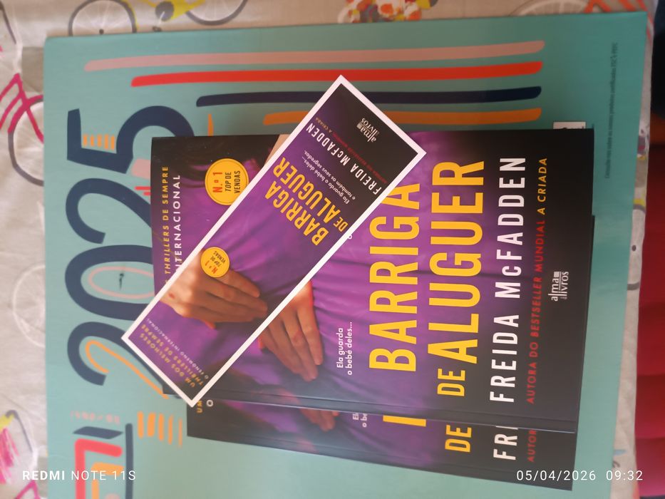 Livro NOVO Barriga de Aluguer da FREIDA McFADDEN
