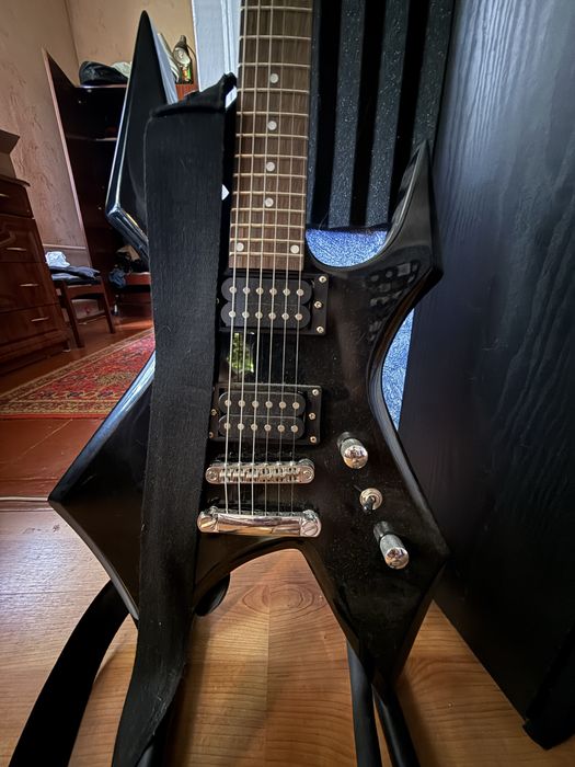 Электрогитара Harley Benton WL-20BK Rock Series Warlock