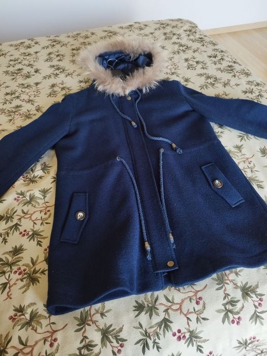 Parka usada em bom estado