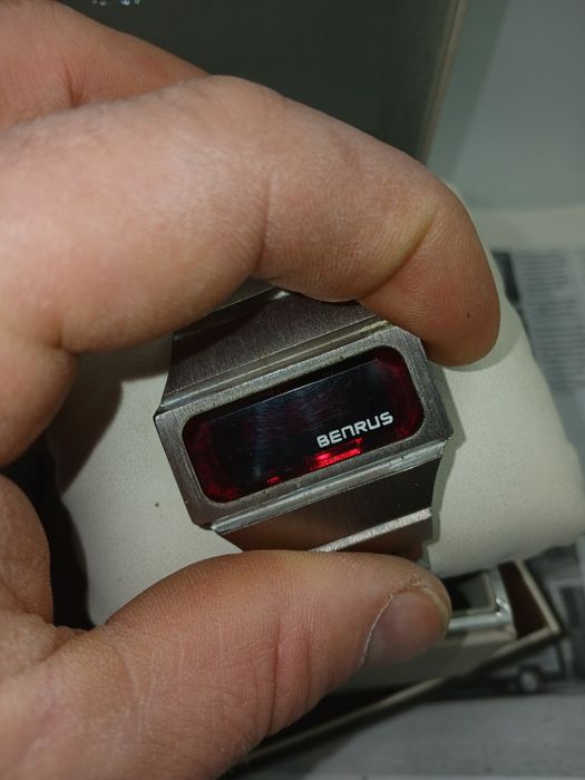 Zegarek benrus led elektronik swiss  unikat