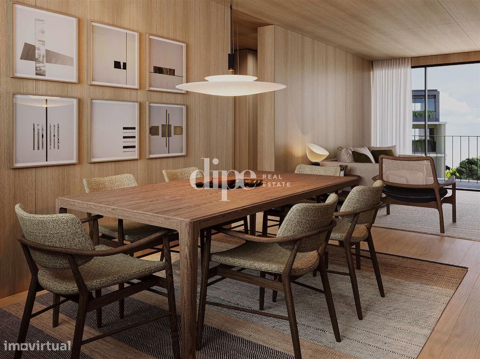 Apartamento T2 novo inserido no condomínio privado em Guimarães