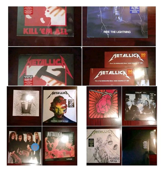 Metallica (Vinyl, LP, 2LP, 3LP)