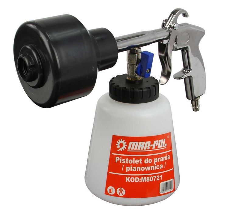 Pistolet do prania pneumatyczny pianownica tapicerki dysze