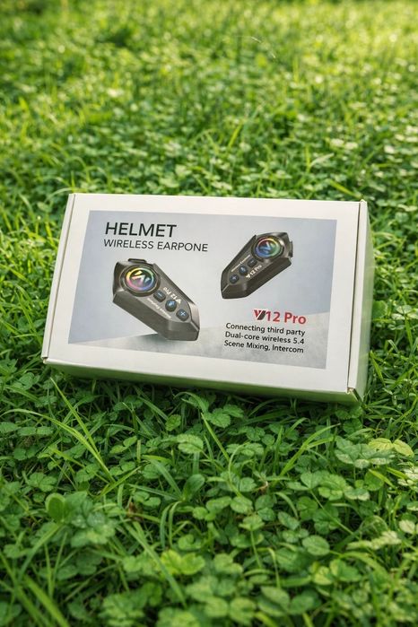 Мотогарнітура Y12  pro (2 шт. у комплекті) з інтеркомом — нові