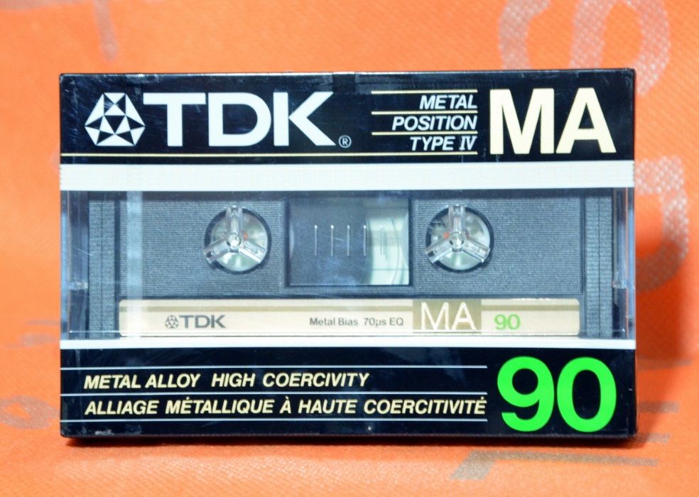 Аудио кассета TDK MA Япония METAL касета МЕТАЛЛ 79 82 86 88 90 92 93