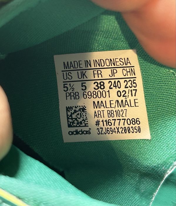 korki adidas zielone
