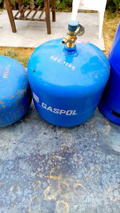 Butle gazowe od jednego do 5 kg