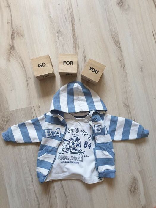 Zestaw bluza i podkoszulek 68