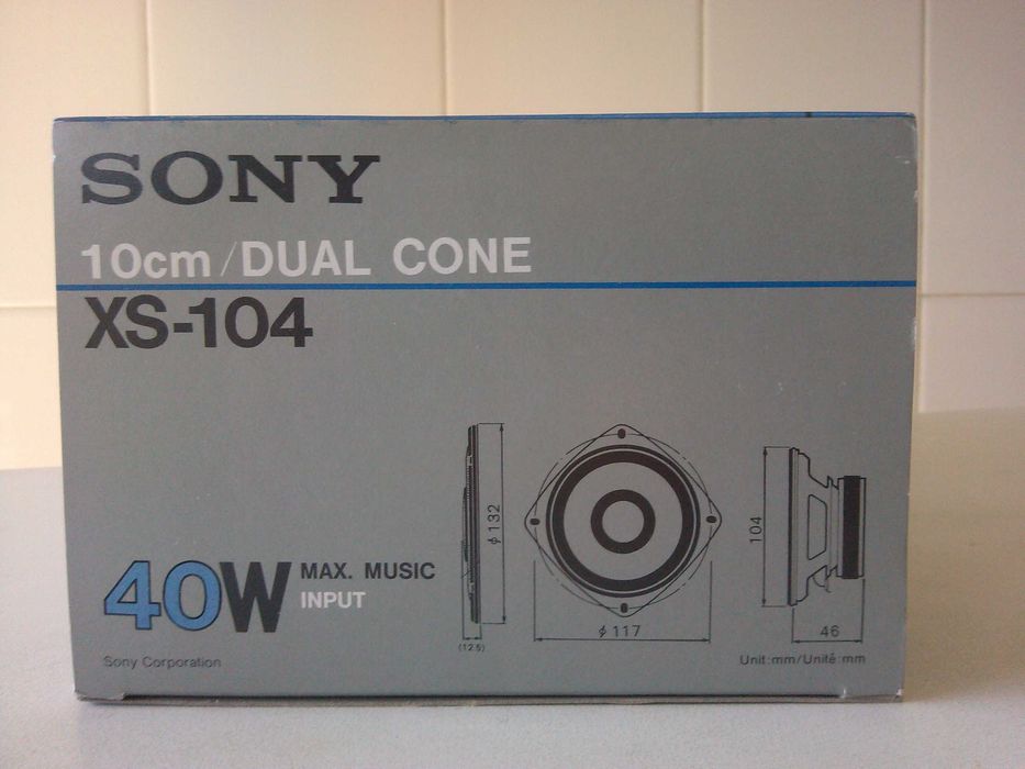 Colunas Sony XS-104
