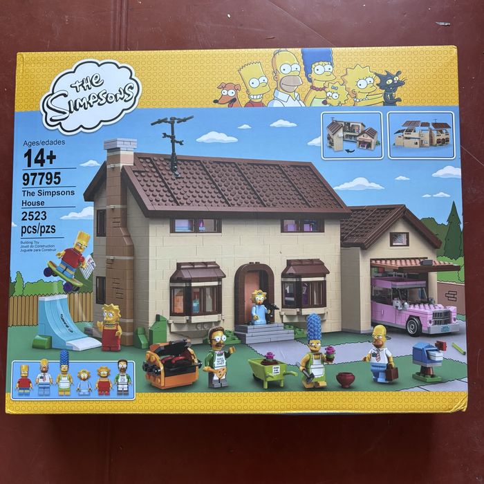 Великий конструктор Будинок Сімпсонів 2523 дет. The Simpsons House