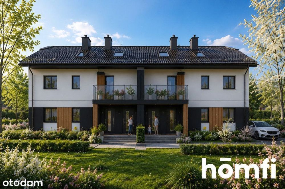 Nowe 60 m² z poddaszem 60 m² | 2 miejsca postojowe