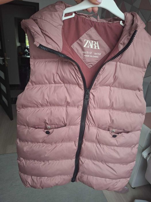 ZARA bezrękawnik dziewczęcy r. 152