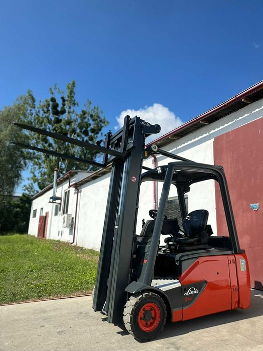 Навантажувач Електро Штабелер 1415 LINDE E16L-02 1.6t 5,45m
