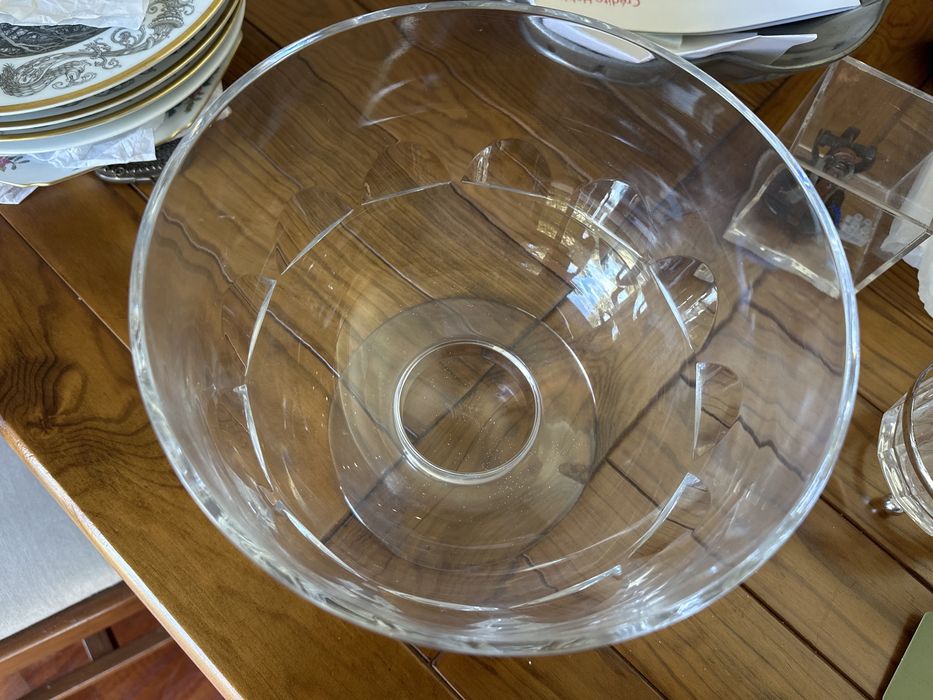 Fruteira atlantis de cristal