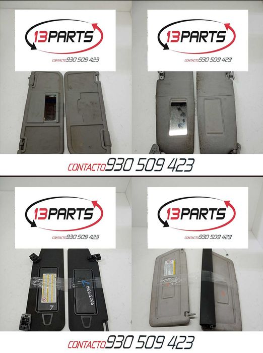 Diversos Conjuntos Palas Sol Usados Originais