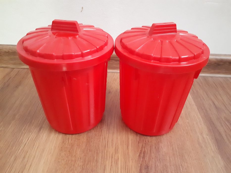 Retro Vintage lata 80/90 Kosz na śmieci Rubbermaid 1.5L
