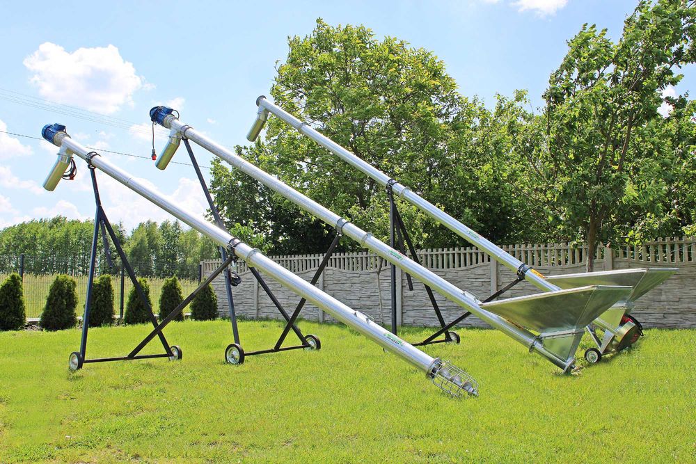 LEKKA Żmijka do zboża FI 105 OCYNK Podajnik ślimakowy KUL-MET