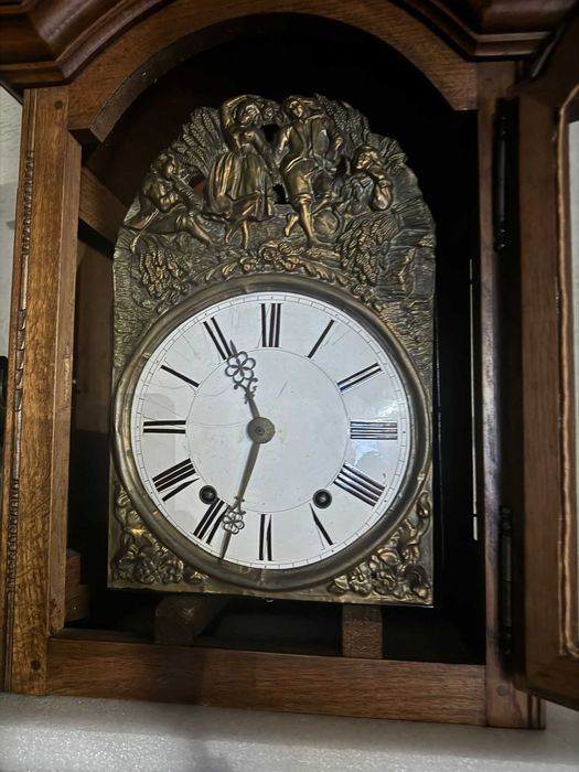 Mecanismo do Relógio pé alto com mais de 150 anos