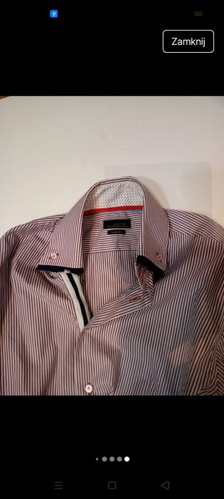Koszula męska w paski