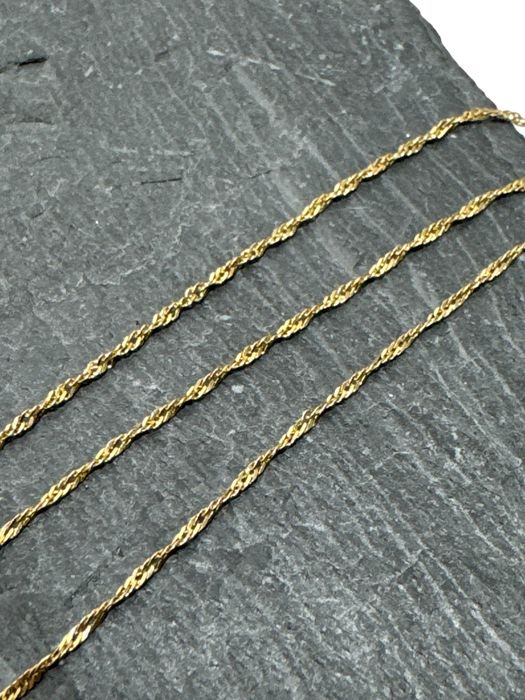 Złoty Łańcuszek Splot Singapur 585 R:58cm W:1,84g