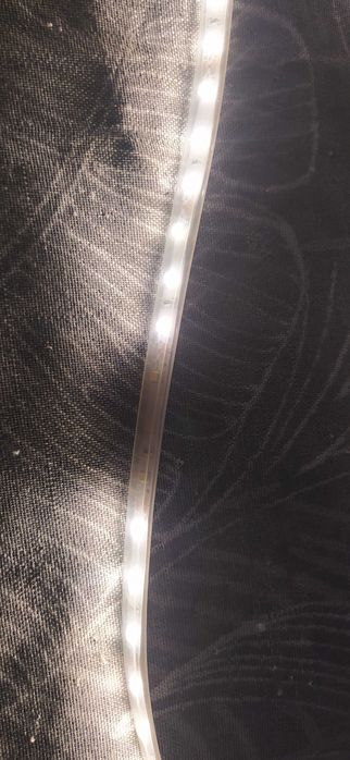 led лэд лента 2 метра с импульсным блоком питания в комплекте 12v 15w