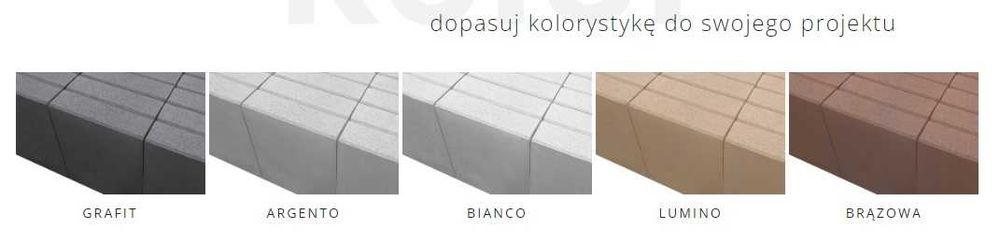 Palisada wysoka Impari, taras, DROGBRUK, DOMBRUK, Projekt GRATIS