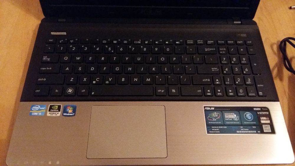 Laptop ASUS K55VM (R500V) + Windows 7 HP, 8 PRO, 10 PRO
