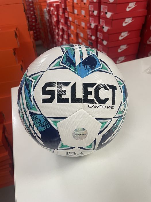 Оригінальний футбольний м’яч SELECT Campo Pro v23 новий розмір 4 та 5