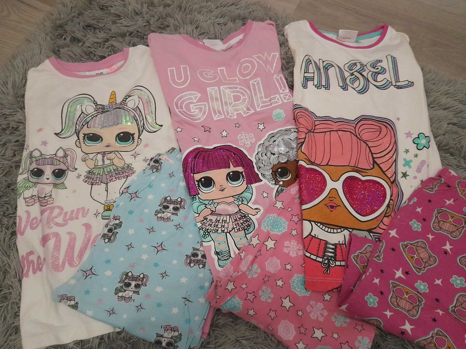 Pijamas de meia estacao  da LOL para 9/10 anos