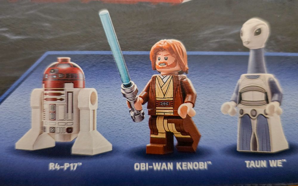 Pack - 75333 Obi-Wan Starfighter e 75359 Ahsoka Clones