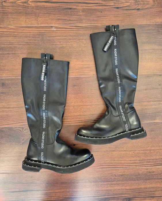 Czarne kozaki Kazar Studio rozm. 37