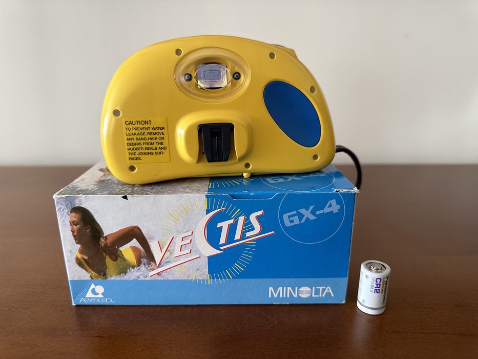 Máquina Fotográfica Minolta Vectis GX-4, “Vintage”
