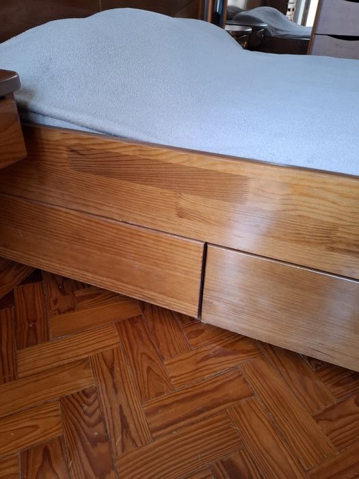 Cerne Movel do quarto / cama de casal 140cm