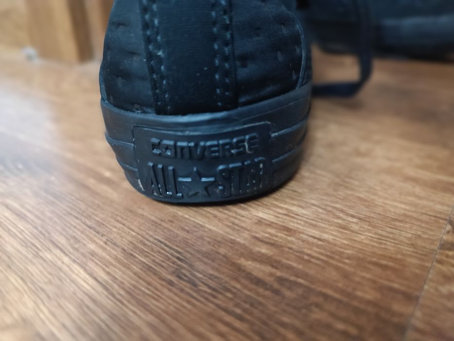 Converse All Star wysokie czarne r. 37,5. Idealny stan!