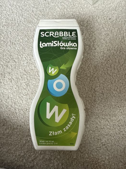 Scrabble łamisłówka gra