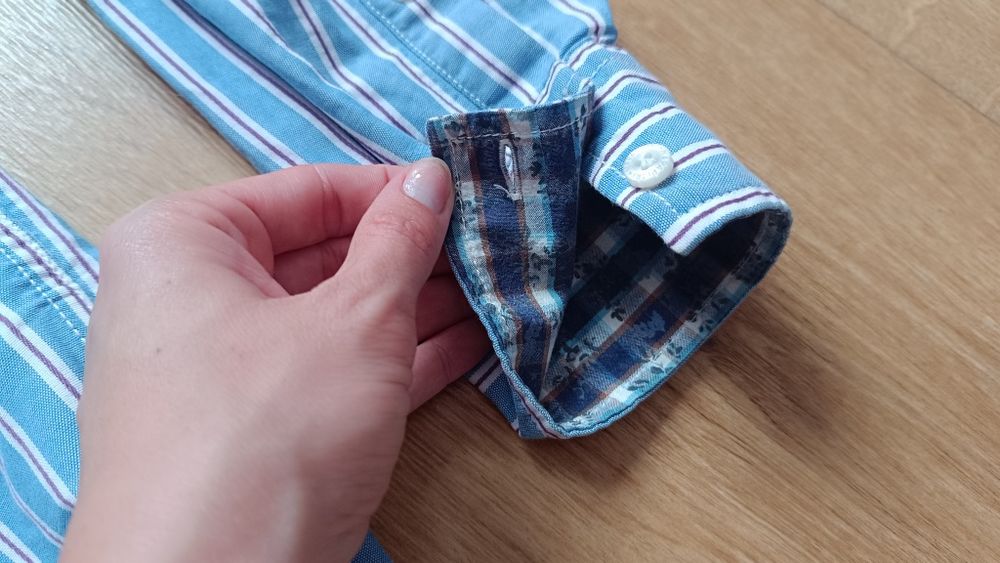 Męska koszula Napapijri/paski rozm L