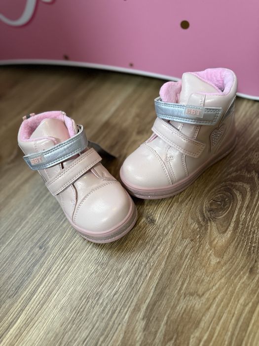 Демісезонні Нові чоботи 23,24,25 ботинки  хайтопи на дівчинку Bbt
