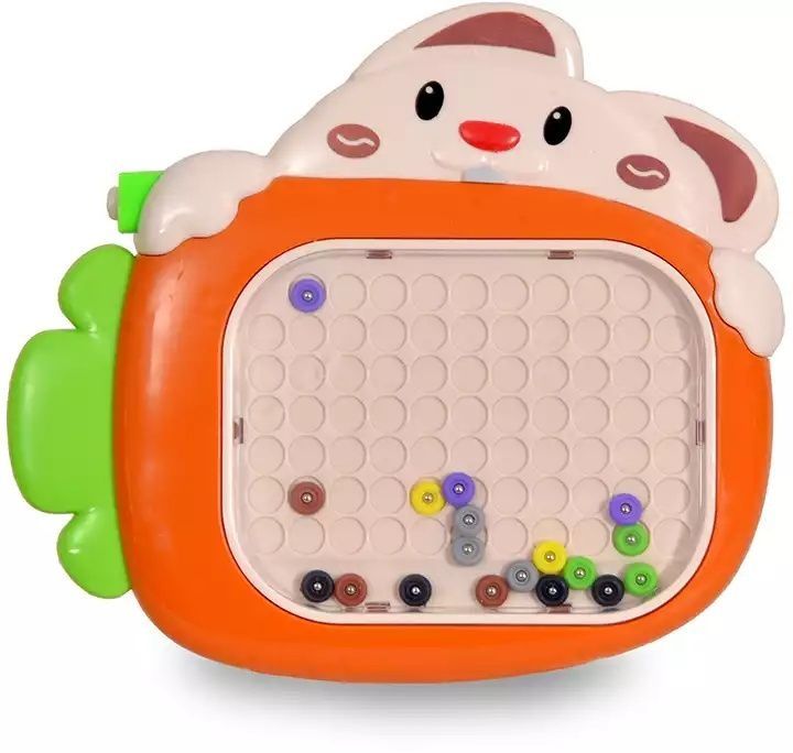 Króliczek 2w1 tablica + mozaika magnetyczna