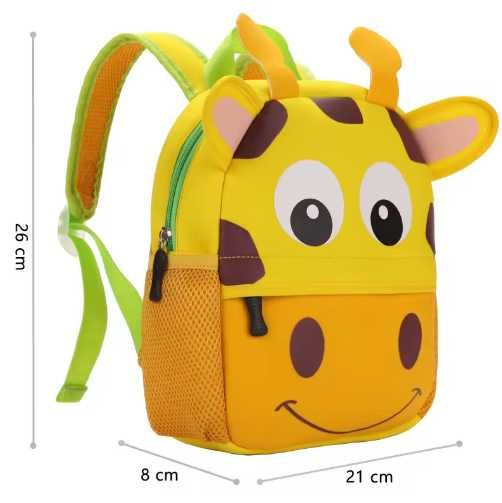 Mochilas escolares para crianças (meninos/meninas) de desenhos animados animal NOVO ENVIO GRÁTIS
