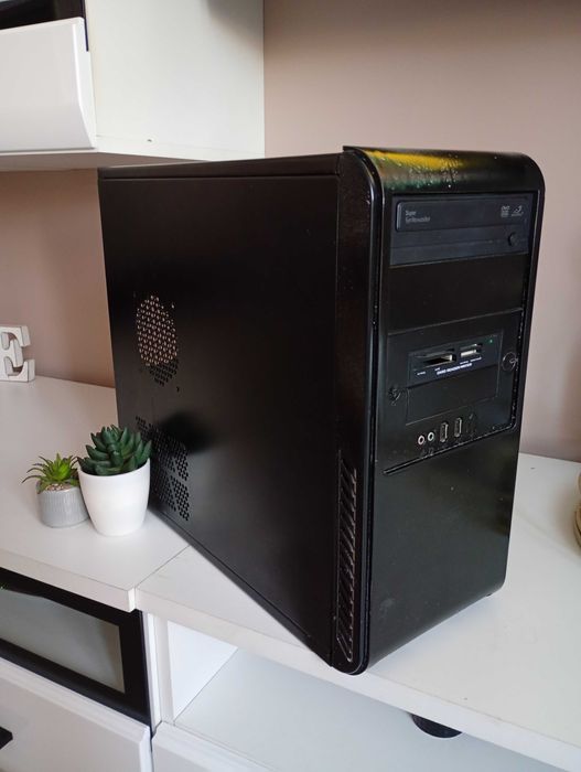 Komputer PC Składak Do gier Gamingowy i5 RX570 128GB 500GB 8GB RAM DVD