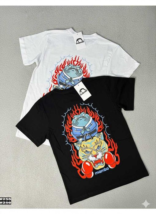 Новые Футболки MANTO Society (Большой Принт)