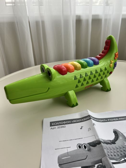 Ксилофон Fisher-Price Веселий крокодил