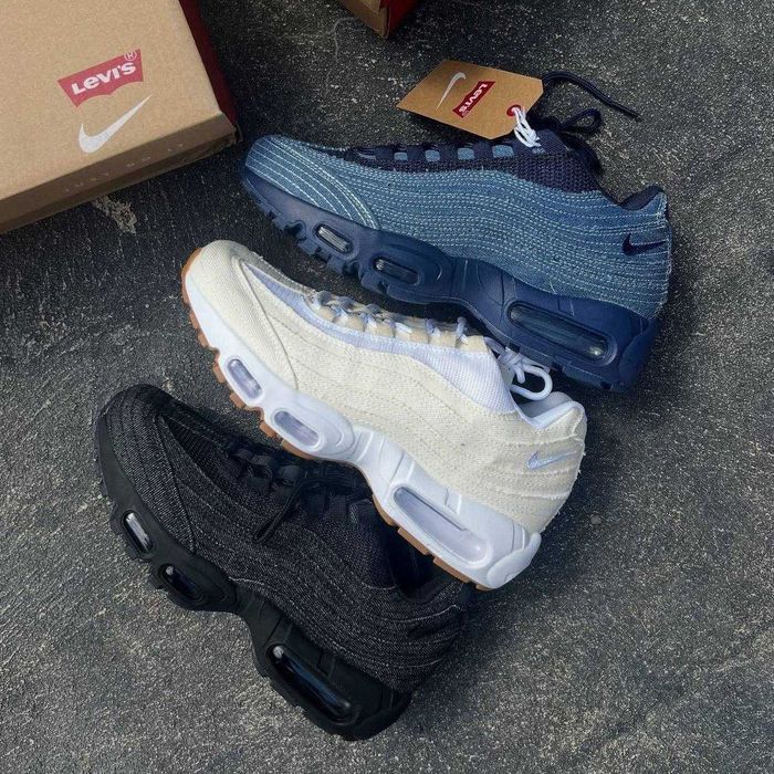 (БЕЗ ПЕРЕДОПЛАТИ)Levi's x Nike Air Max 95 найк х левайс айр макс 95