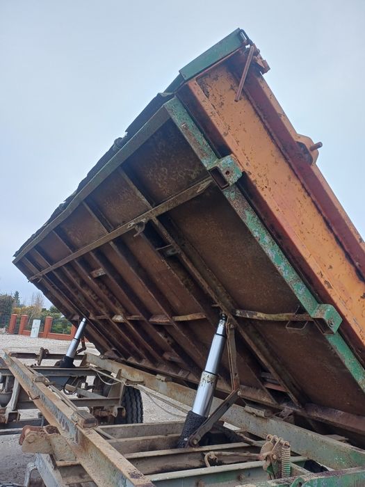 Przyczepa wywrotka ifa hw 60 hl 60.11 niemka 6 ton dokumenty