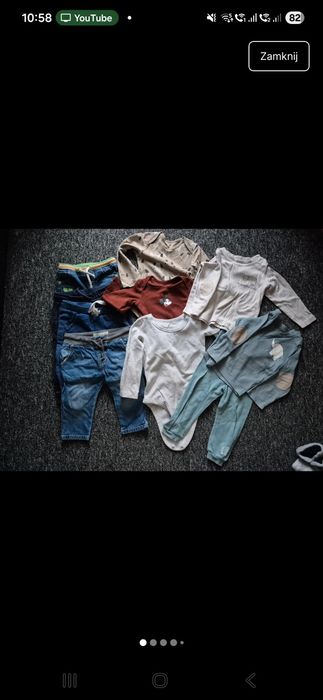 Zestaw ubranek dla chłopca 74-80