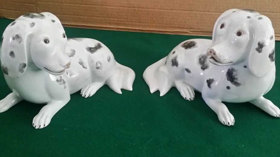 PAR de Cães Spaniel da VISTA ALEGRE