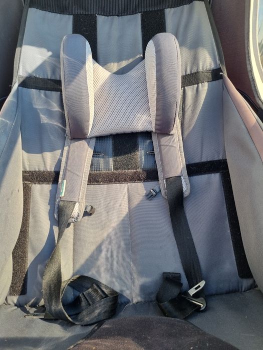 Przyczepka rowerowa , z kołem do biegania i kolem spacerowym Qeridoo