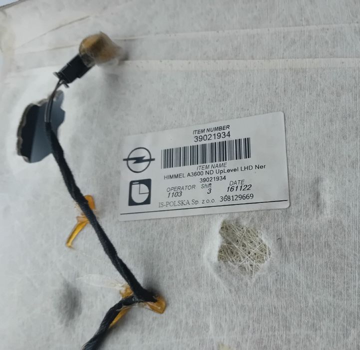 Forra de tejadilho OPEL Astra K